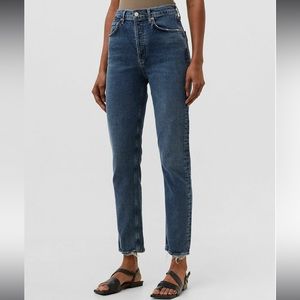 NWT AGOLDE - Women’s Riley Long Jeans - Size 27